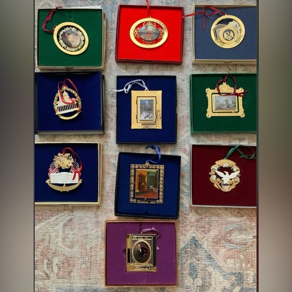 Assorted White House Historical Association Christmas Ornaments - Picture 8 of 14